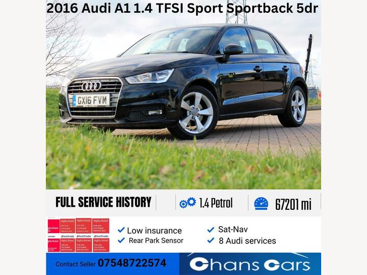 Audi A1 1.4 TFSI Sport Sportback Euro 6 (s/s) 5dr
