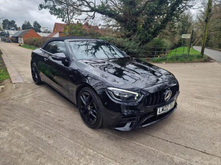 Mercedes-Benz E-CLASS 3.0 E53h BiTurbo MHEV AMG Night Edition (Premium Plus) Cabriolet SpdS TCT 4MATIC+ Euro 6 (s/s) 2dr
