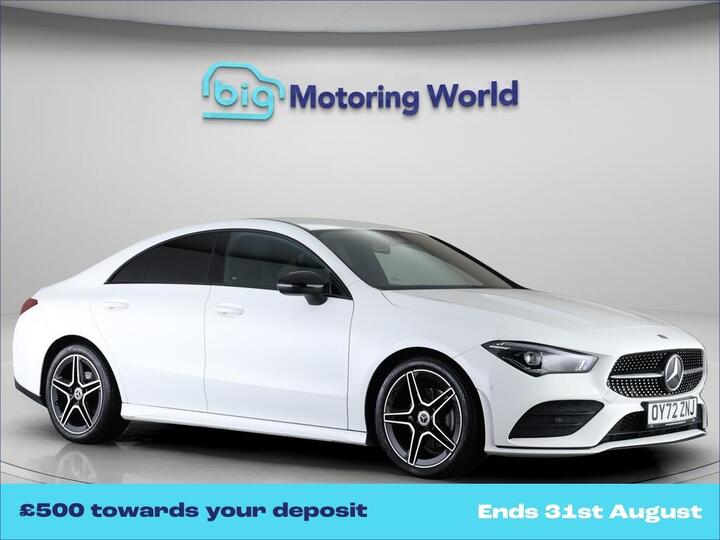 Mercedes-Benz CLA 1.3 CLA180 AMG Line (Executive) Coupe 7G-DCT Euro 6 (s/s) 4dr