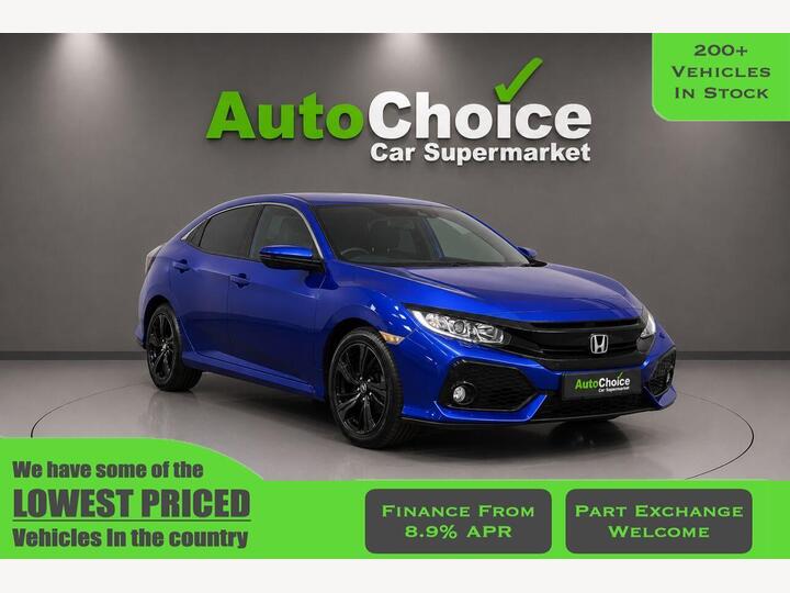 Honda CIVIC 1.0 VTEC Turbo SR Euro 6 (s/s) 5dr