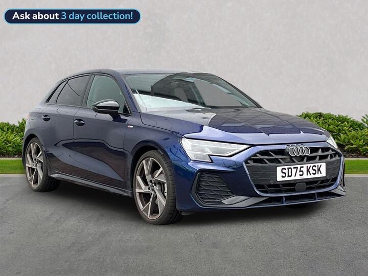 Audi A3 1.5 TFSI Black Edition Sportback S Tronic Euro 6 (s/s) 5dr