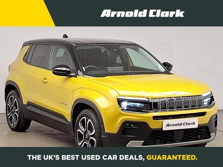 Jeep Avenger 54kWh Summit Auto 5dr Jeep Avenger 54kWh Summit Auto 5dr