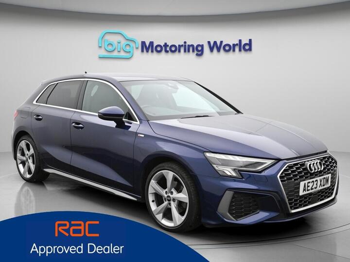 Audi A3 1.0 TFSI 30 S Line Sportback Euro 6 (s/s) 5dr
