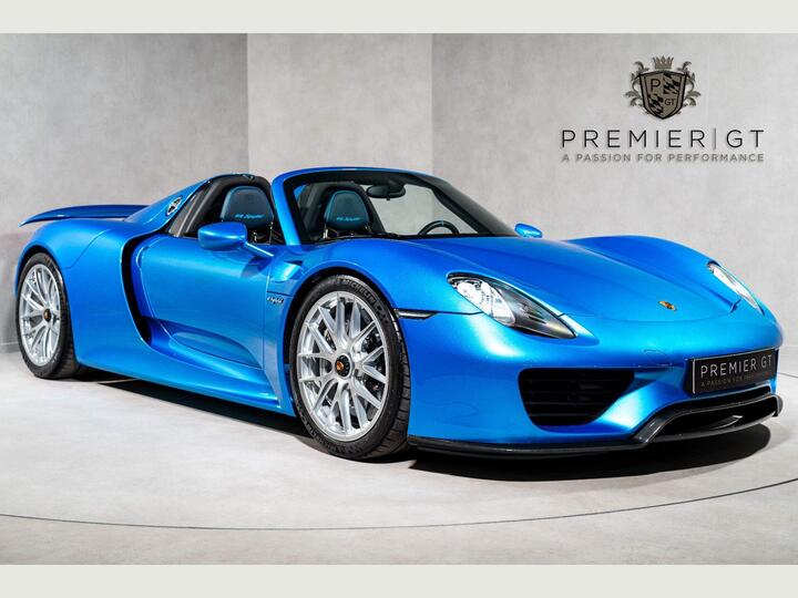 Porsche 918 Spyder ONE OF ONE SPECIFICATION. 2 OWNER UK SUPPLIED CAR. IMPECCABLE HISTORY.