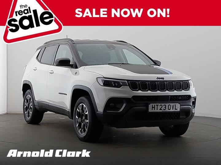 Jeep Compass 1.3 GSE T4 11.4kWh Trailhawk Auto 4xe Euro 6 (s/s) 5dr Jeep Compass 1.3 GSE T4 11.4kWh Trailhawk Auto 4xe Euro 6 (s/s) 5dr