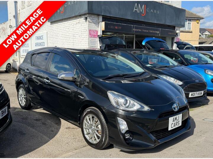 Toyota AQUA 1.5 Automatic Petrol Hybrid JDM IMPORT Hatchback Black 5dr NEW MOT/ SERVICE