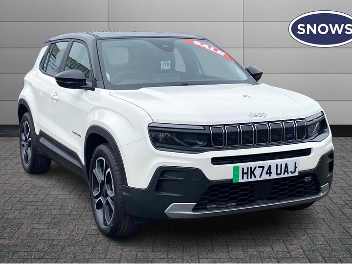 Jeep Avenger 54kWh Altitude Auto 5dr Jeep Avenger 54kWh Altitude Auto 5dr