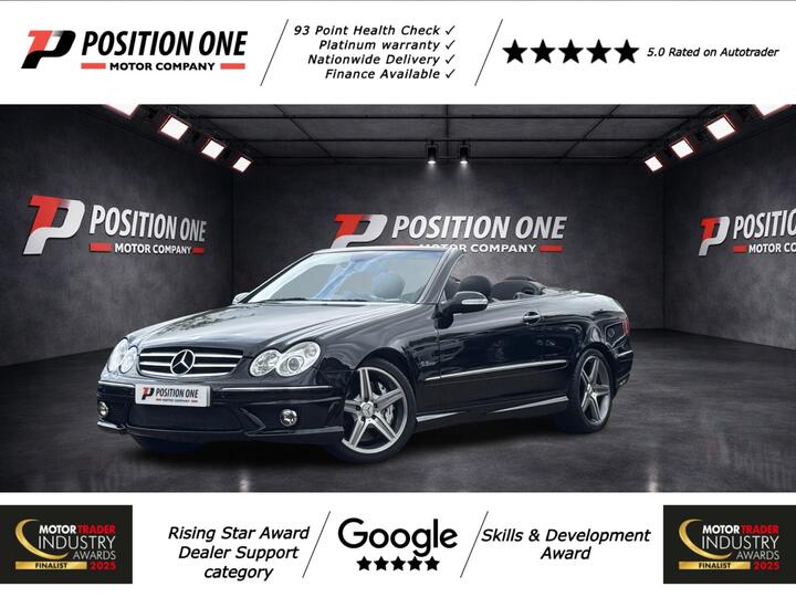 Mercedes-Benz CLK 6.2 CLK63 AMG Cabriolet 7G-Tronic 2dr