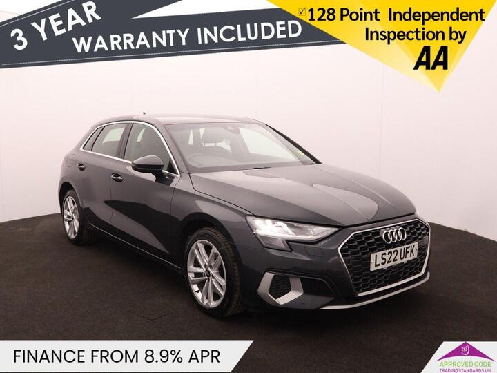 Audi A3 1.4 TFSIe 40 Sport Sportback S Tronic Euro 6 (s/s) 5dr 13kWh