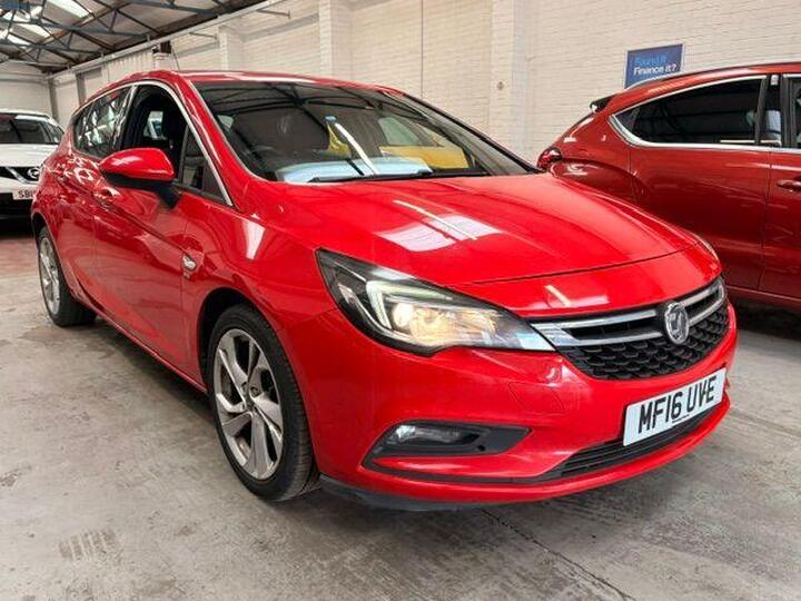 Vauxhall Astra 1.4i Turbo SRi Euro 6 5dr Vauxhall Astra 1.4i Turbo SRi Euro 6 5dr