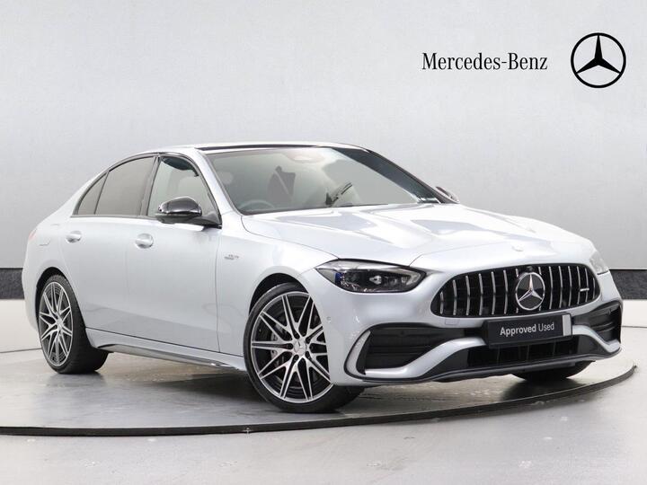 Mercedes-Benz C Class 2.0 C43 MHEV AMG Night Edition (Premium Plus) G-Tronic+ 4MATIC Euro 6 (s/s) 4dr