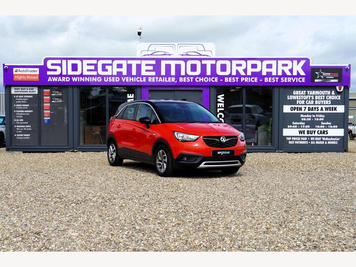 Vauxhall CROSSLAND X 1.2 Tech Line Nav Euro 6 5dr
