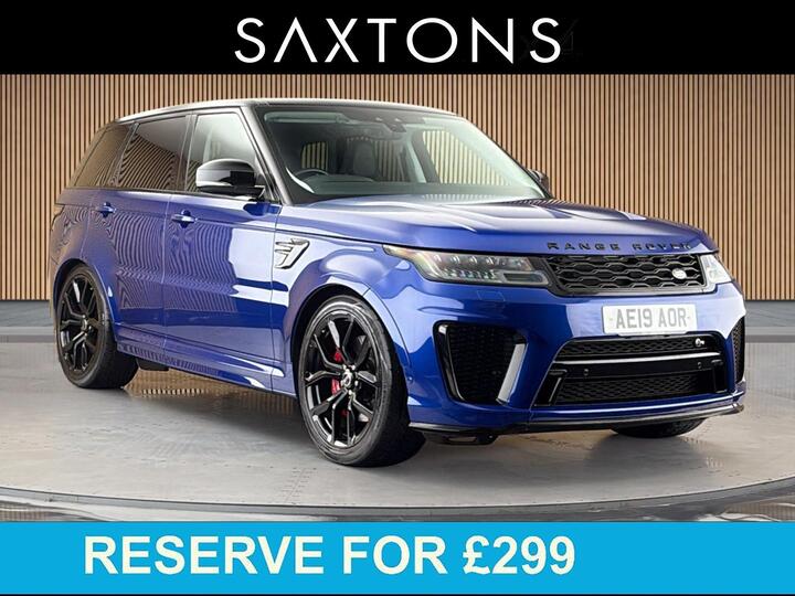 Land Rover Range Rover Sport 5.0 P575 V8 SVR Auto 4WD Euro 6 (s/s) 5dr