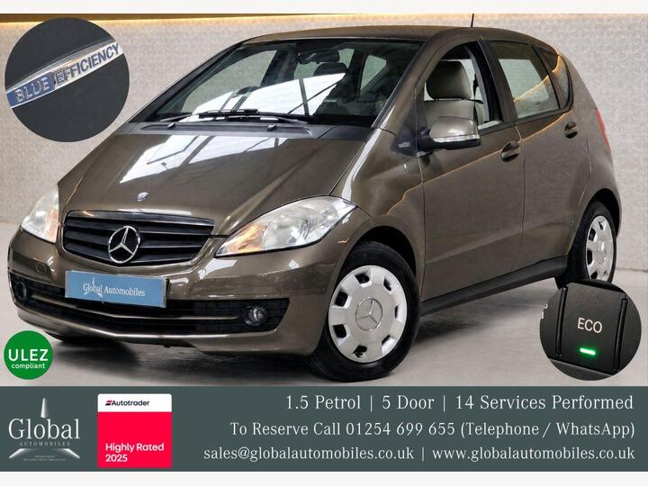 Mercedes-Benz A CLASS 1.5 A160 BlueEfficiency Classic SE 5dr