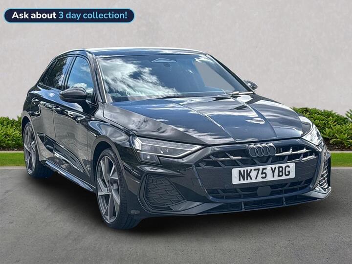 Audi A3 1.5 TFSI Black Edition Sportback S Tronic Euro 6 (s/s) 5dr