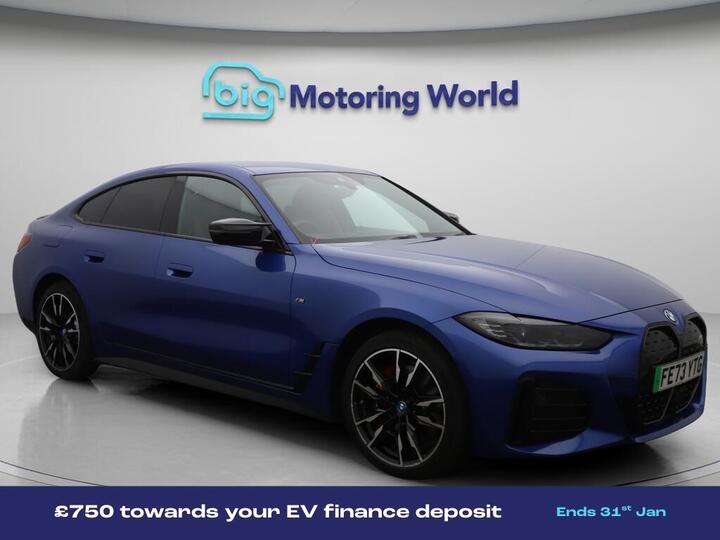 BMW I4 M50 83.9kWh Gran Coupe Auto 4WD 5dr