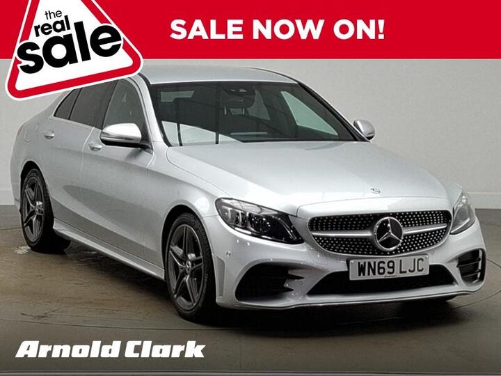 Mercedes-Benz C Class 1.5 C200 MHEV EQ Boost AMG Line (Premium) G-Tronic+ Euro 6 (s/s) 4dr