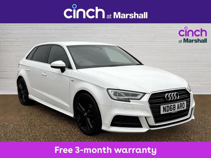 Audi A3 1.0 TFSI 30 S Line Sportback Euro 6 (s/s) 5dr