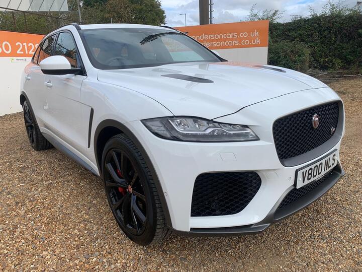 Jaguar F-PACE 5.0 P550 V8 SVR Quickshift AWD Euro 6 (s/s) 5dr