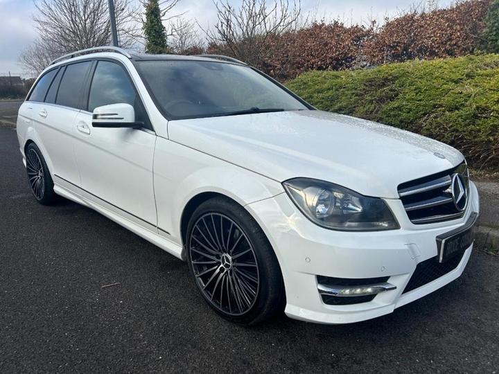 Mercedes-Benz C Class 2.1 C220 CDI AMG Sport Edition G-Tronic+ Euro 5 (s/s) 5dr