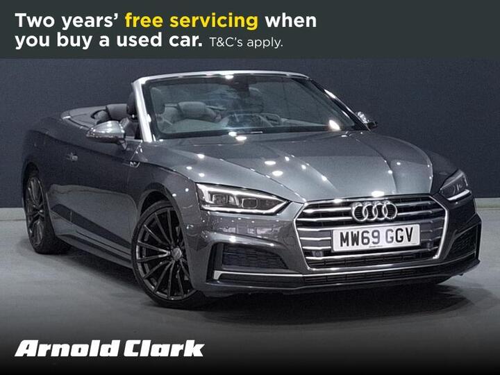 Audi A5 Cabriolet 2.0 TFSI 40 S Line S Tronic Euro 6 (s/s) 2dr