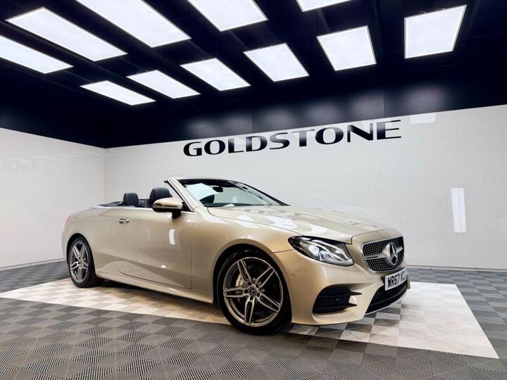 Mercedes-Benz E-CLASS 2.0 E220d AMG Line (Premium) Cabriolet G-Tronic+ Euro 6 (s/s) 2dr Mercedes-Benz E-CLASS 2.0 E220d AMG Line (Premium) Cabriolet G-Tronic+ Euro 6 (s/s) 2dr