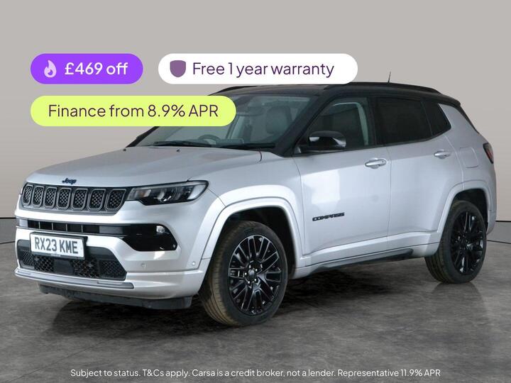 Jeep Compass 1.3 GSE T4 11.4kWh S Auto 4xe Euro 6 (s/s) 5dr
