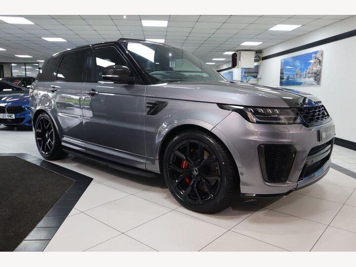 Land Rover RANGE ROVER SPORT 5.0 P575 V8 SVR Carbon Edition Auto 4WD Euro 6 (s/s) 5dr Land Rover RANGE ROVER SPORT 5.0 P575 V8 SVR Carbon Edition Auto 4WD Euro 6 (s/s) 5dr