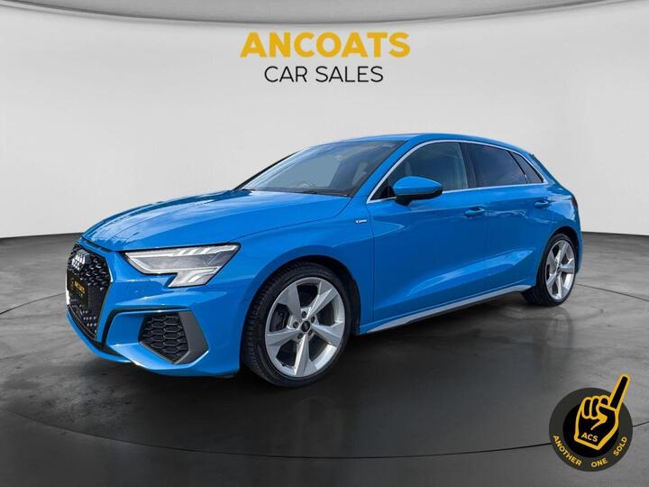 Audi A3 1.0 TFSI 30 S Line Sportback S Tronic Euro 6 (s/s) 5dr