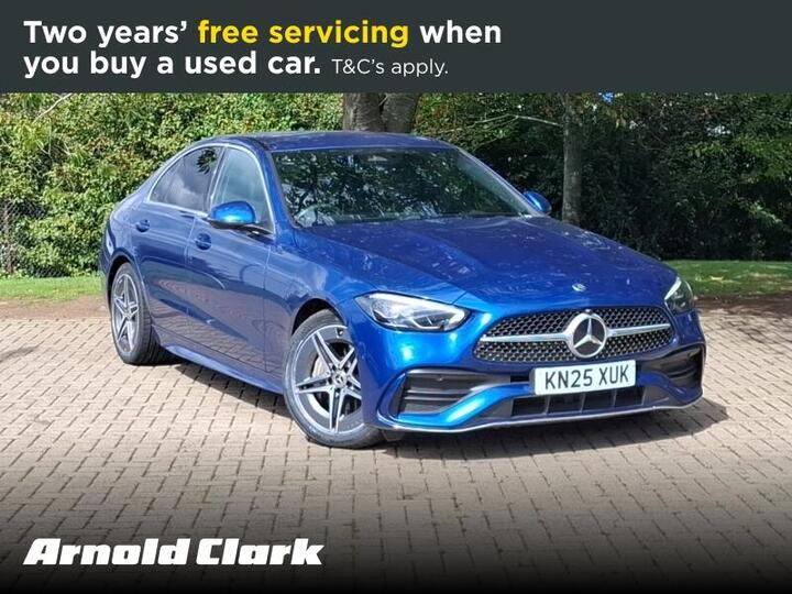 Mercedes-Benz C Class 1.5 C200h MHEV AMG Line G-Tronic+ Euro 6 (s/s) 4dr
