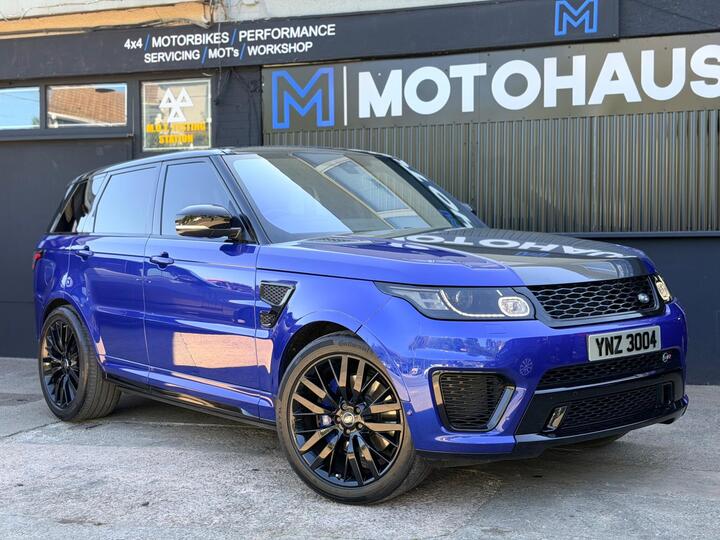 Land Rover Range Rover Sport 5.0 V8 SVR Auto 4WD Euro 6 (s/s) 5dr