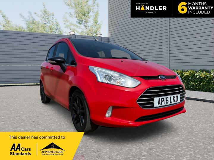 Ford B-Max 1.0T EcoBoost Zetec Red Edition Euro 6 (s/s) 5dr
