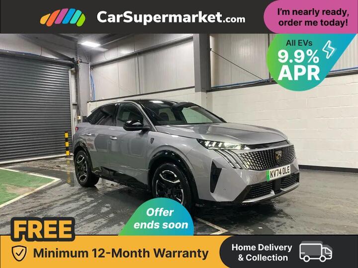 Peugeot 3008 73kWh GT Auto 5dr Peugeot 3008 73kWh GT Auto 5dr