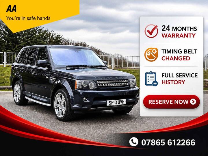 Land Rover Range Rover Sport 3.0 SD V6 HSE Black Auto 4WD Euro 5 5dr Land Rover Range Rover Sport 3.0 SD V6 HSE Black Auto 4WD Euro 5 5dr