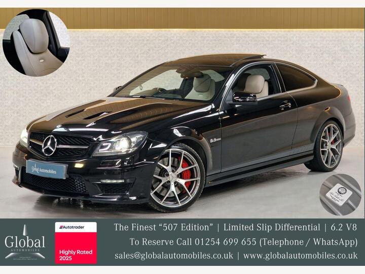 Mercedes-Benz C-CLASS 6.3 C63 V8 AMG Edition 507 SpdS MCT Euro 5 2dr