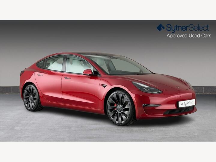 Tesla MODEL 3 (Dual Motor) Performance Auto 4WDE 4dr (Performance Upgrade)