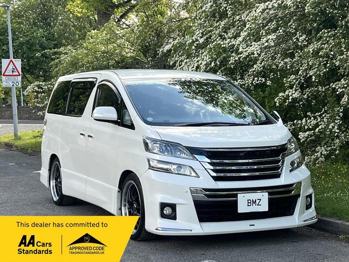 Toyota Vellfire 2.4 Z Edition 8S Auto 5DR Modellista Aer