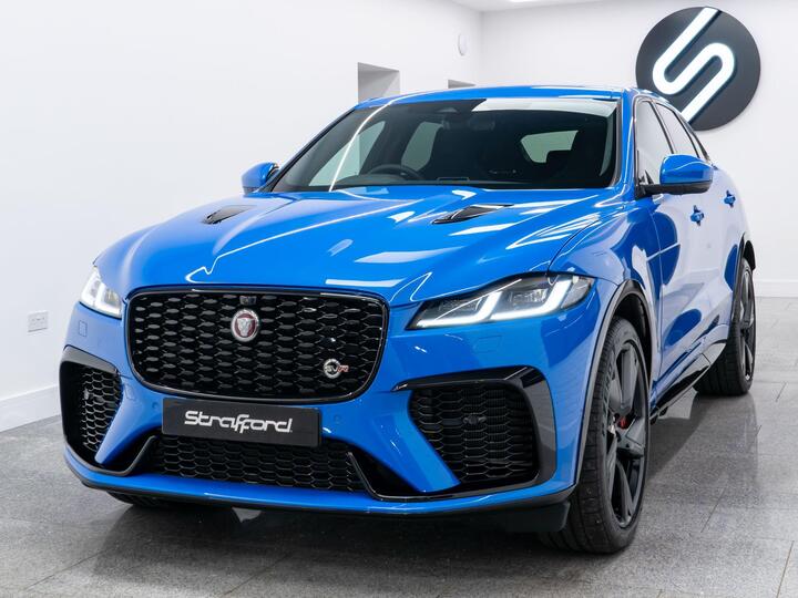 Jaguar F-PACE 5.0 P550 V8 SVR Quickshift AWD Euro 6 (s/s) 5dr