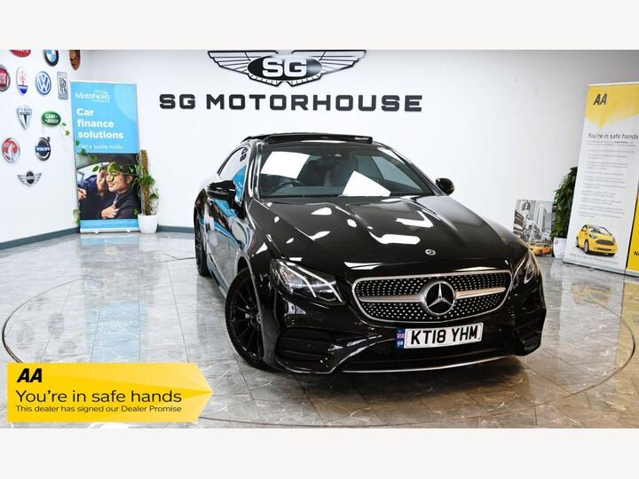 Mercedes-Benz E CLASS 2.0 E220d AMG Line (Premium) G-Tronic+ Euro 6 (s/s) 2dr