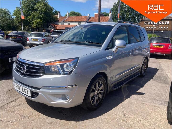 SsangYong Turismo 2.2D ELX T-Tronic 4WD Selectable Euro 6 5dr