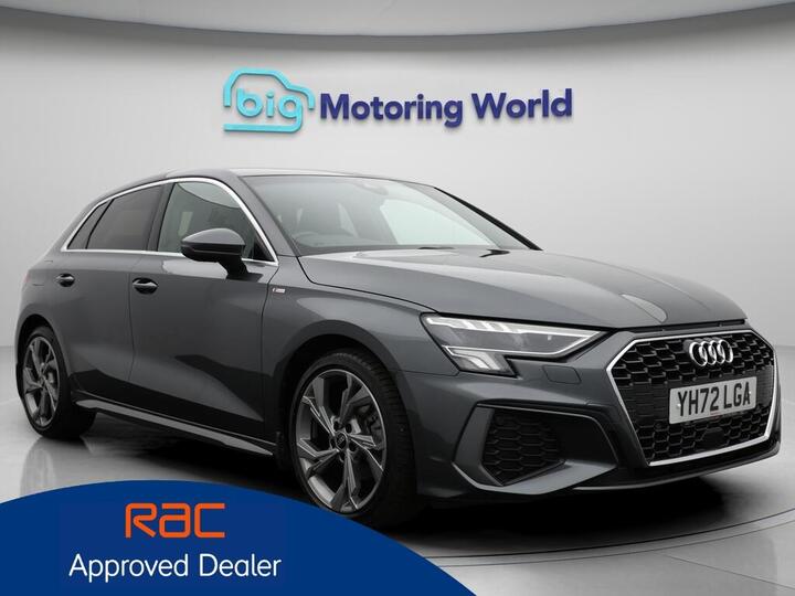 Audi A3 1.0 TFSI 30 S Line Sportback Euro 6 (s/s) 5dr