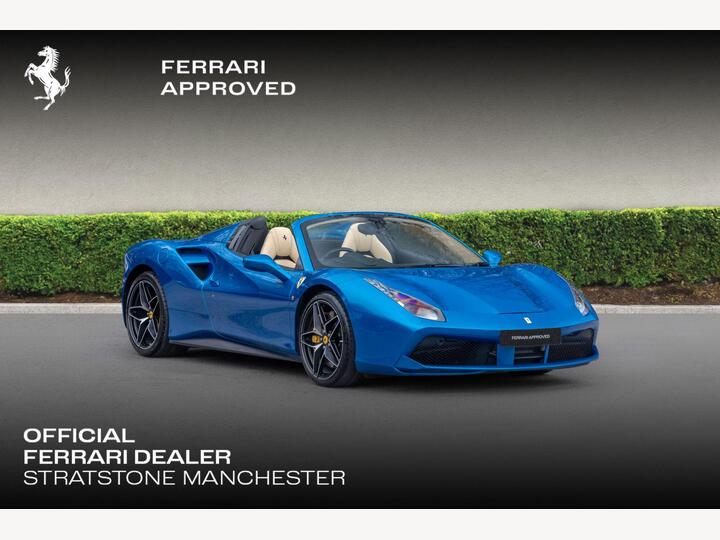 Ferrari 488 3.9T V8 Spider F1 DCT Euro 6 (s/s) 2dr