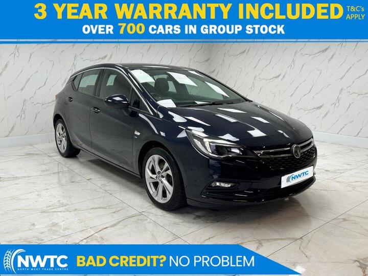 Vauxhall ASTRA 1.6 CDTi BlueInjection SRi Euro 6 (s/s) 5dr Vauxhall ASTRA 1.6 CDTi BlueInjection SRi Euro 6 (s/s) 5dr