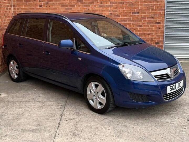Vauxhall Zafira 1.7 CDTi EcoFLEX Exclusiv Euro 5 5dr Vauxhall Zafira 1.7 CDTi EcoFLEX Exclusiv Euro 5 5dr