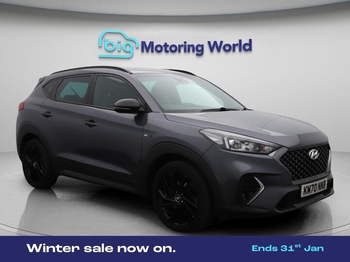 Hyundai TUCSON 1.6 T-GDi N Line DCT Euro 6 (s/s) 5dr Hyundai TUCSON 1.6 T-GDi N Line DCT Euro 6 (s/s) 5dr