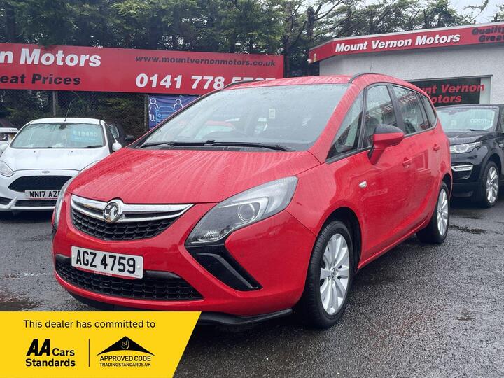 Vauxhall Zafira Tourer 1.4i Turbo Design Euro 6 5dr Vauxhall Zafira Tourer 1.4i Turbo Design Euro 6 5dr