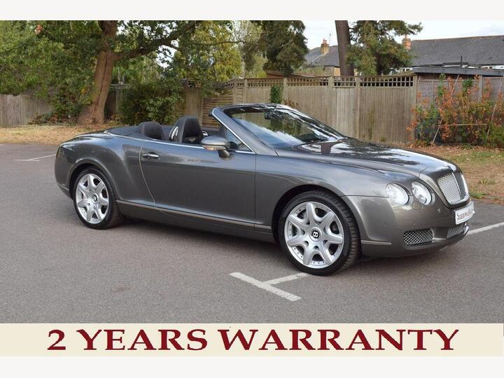 Bentley Continental 6.0 W12 GTC Auto 4WD Euro 4 2dr