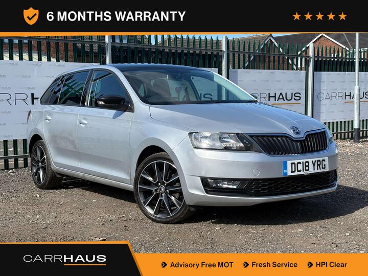 Skoda RAPID SPACEBACK 1.0 TSI SE Sport Euro 6 (s/s) 5dr