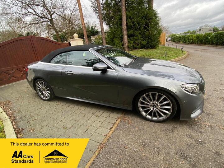 Mercedes-Benz E Class 2.0 E220d AMG Line (Premium) Cabriolet G-Tronic+ Euro 6 (s/s) 2dr Mercedes-Benz E Class 2.0 E220d AMG Line (Premium) Cabriolet G-Tronic+ Euro 6 (s/s) 2dr