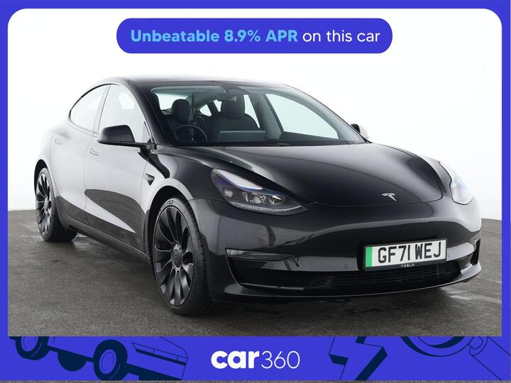 Tesla Model 3 (Dual Motor) Performance Auto 4WDE 4dr (Performance Upgrade)